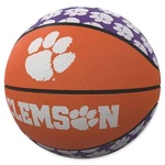 Clemson Tigers Mini Rubber Repeating Basketball. Fixed Price $19.95.