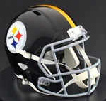Pittsburgh Steelers Riddell Speed Full Size Replica Throwback Football Helmet. Fixed Price $155.99.