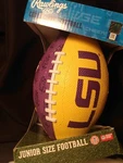 Sale Price Rawlings Collegiate Football Lsu Junior Size Brand New Box Destroyed. Fixed Price $25.00.