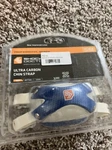 Shock Doctor Ultra Carbon Chin Strap Football S/m Professional Series White Blu. Fixed Price $12.00.