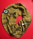 Green Bay Packers Forever Infinity Scarf Head Wrap Nfl Football Reversible. Fixed Price $14.99.