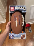 Vtg Denver Broncos John Elway Football Facsimile Signature Wilson New Junior Sz. Fixed Price $19.99.