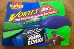 Rare Vintage Koosh Vortex Junior Foam Football Purple Green Black By Oddzon New. Fixed Price $25.00.
