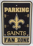 New Orleans Saints 12" X 18" Fan Zone Plastic Sign - Nfl. Fixed Price $14.99.
