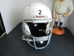 Riddell Victor Small White Youth Football 2017 Helmet & Kicking Tee. Fixed Price $70.00.