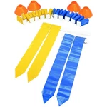 Sklz 10-MAN Flag Football Set Blue/yellow. Fixed Price $29.99.