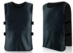 4PCS Black Scrimmage Vest Flag Football Sport Team Jersey (child + Adult Sizes). Fixed Price $11.20.