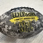 Wilson Heat Seeker 2015 Football Junior Size Camo Nfl. Fixed Price $16.99.