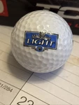 Old Milwaukee Light Beer Logo Golf Balls Wilson TC2 Tour New/oos Sleeve Of 3. Fixed Price $19.99.