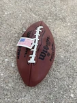 Wilson Leather Football Official Size Weight New. Fixed Price $125.00.