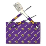 Minnesota Vikings Nfl Northwest 3 Piece Bbq Utensil Set. Fixed Price $19.99.
