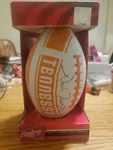 Nick Reveiz Autographed Tennessee Volunteers Rawlings Football Hologram Coa. Fixed Price $60.00.