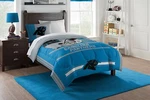 Northwest Nfl Carolina Panthers Safety Twin Comforter And Sham Set. Fixed Price $89.99.