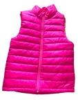 H&m Sport Puffy Vest Girl Us 8-10 Youth Hot Pink Sleeveless Coat Outerwear. Fixed Price $18.99.