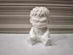Hulk Chibi 3D Printed Action Figure Large Head Unpainted. Fixed Price $7.99.