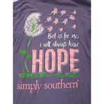 Simply Southern Breast Cancer Pink Ribbon Shirt Womens Long Sleeve Purple. Fixed Price $8.00.