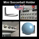 Mini Soccer (futbol) Ball Wall Holders. Fixed Price $120.00.