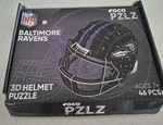 Foco Pzlz Official Nfl Licensed Baltimore Ravens 3D Puzzle Helmet. Fixed Price $10.50.