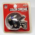 Nfl Baltimore Ravens Riddell Sport Color Chrome Football Pocket 2.5" Helmet New. Fixed Price $8.99.