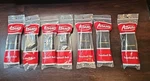 Lot Of 7 Adams 510 Football Belt X 52" Polypropylene Web Black. Fixed Price $35.00.