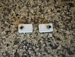 Riddell / Sports Star Speed Flex Football Helmet White Chinstrap Adapter - New. Fixed Price $9.99.