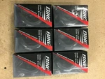 New 6PK Bike Football Hard Cup Chinstrap 4 Pt BACS50 Blk. Fixed Price $24.99.