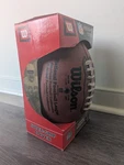 Wilson Football Official Size Super Grip Cover Pro Comp. Fixed Price $15.99.