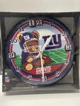 Nfl Ny Giants Wall Clock Horloge Wincraft With Tedy Bear Helmet 2009. New. Fixed Price $29.95.