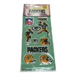 Rare Vintage 1983 Imperial Green Bay Packers Puffy Stickers New Package Nos. Fixed Price $28.00.