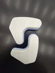 1 Pair Of Schutt Maxx /inter-link Football Helmet Jaw Pads 7/8". Fixed Price $14.95.