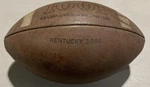 1988 Kentucky University Game Used Wilson 1001 Football .. Fixed Price $125.00.