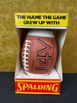 Vtg Nos Spalding J4V Football Usa W/ Box. Fixed Price $99.99.