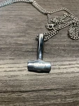 Stainless Sledgehammer Pendant 22 Necklace-phil 4:13 Shields Of Strength. Fixed Price $10.00.