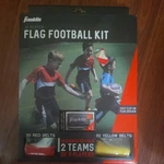 Franklin 10-PLAYERS Flag Red & Yellow Belts Bag Marker Football Kit New!. Fixed Price $22.17.