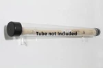 Horizontal Baseball Bat Tube Wall Mount Acrylic Holder Display Saftgard Sg AR03. Fixed Price $16.98.