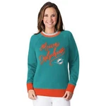 Nfl Miami Dolphins Officially Licensed Women's Hail Mary Sweatshirt G-iii. Fixed Price $25.99.