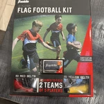 Franklin 10-PLAYERS Flag Red & Yellow Belts Bag Marker Football Kit New!. Fixed Price $24.99.
