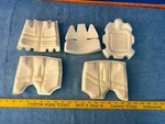 Schutt Air Yfs Football Helmet Pads Padding. Fixed Price $29.99.