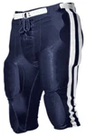 Alleson Youth Navy Dazzle Football Pants With Braid White Stripes. Fixed Price $19.43.