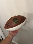 Wilson Nfl The Duke Official Football Brown White Panel. Fixed Price $15.00.