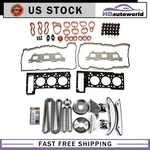 Timing Chain Kit Cylinder Head Gasket Set Fits 05-06 Chrysler 300 Sebring Dodge. Fixed Price $119.56.