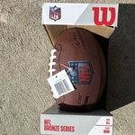 Wilson Nfl Bronze Series Mini Football Brown Official Sport. Fixed Price $20.00.