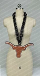New Texas Longhorns Black Jumbo Big Fan Chain Necklace Foam Usa Col. Fixed Price $21.77.