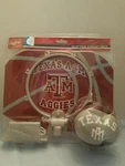 Rawlings Fun Texas A&m Aggies College Softee Hoop Set Indoor Basbetball Toy. Fixed Price $17.60.
