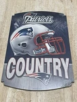 New England Patriots Country Wood Sign Nfl Wincraft Tom Brady Football. Fixed Price $10.49.