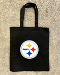 Pittsburgh Steelers Reusable Canvas Tote Bag Football Fan Nfl Christmas Gift La. Fixed Price $12.99.