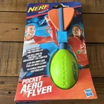 Nerf Sports Pocket Size Aero Flyer Football Green - New Ships In Box. Fixed Price $19.99.
