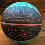Wilson Ncaa Spotlight Basketball 28.5 - Surface Cover Retro Teal & Pink. Fixed Price $18.00.