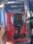 Robic Sc 539. 1.100 Sec Accuracy Dual Memory Line Stopwatch, Slate Gray Red. Fixed Price $34.00.