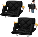 Extra Wide Stadium Seats For Bleachers With Back Support 6 Adjustable Angle. Fixed Price $189.99.